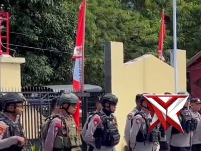 PATROLI GABUNGAN TNI - POLRI DAN SATPOL PP DI KABUPATEN JAYAPURA
