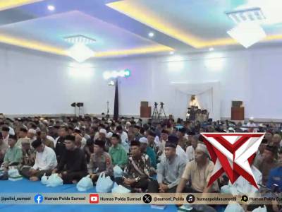 Safari Ramadhan Jadi Strategi Kapolda Sumsel Jaga Stabilitas Nasional - PoliceTube