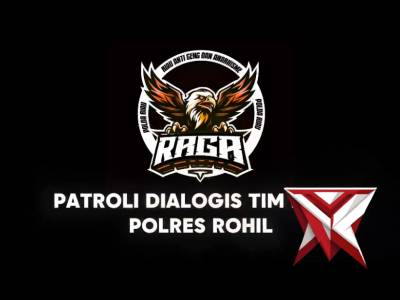 patroli dialogis oleh tim raga polres rohil
