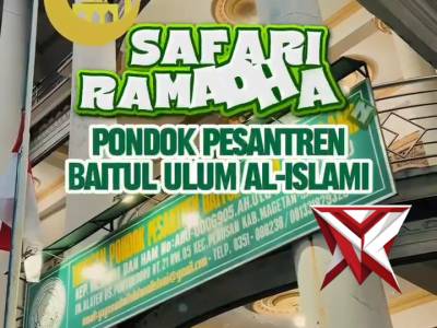 Safari Ramadhan di Ponpes Baitul Ulum Al-Islami ?

Polres Magetan melaksanakan Safari Ramadhan deng
