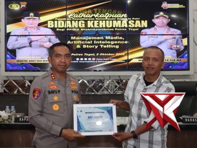 Polres Tegal melaksanakan program "Polri Belajar