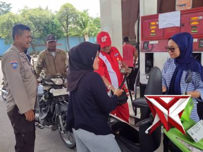 Patroli Dialogis dengan Karyawan Spbu - PoliceTube