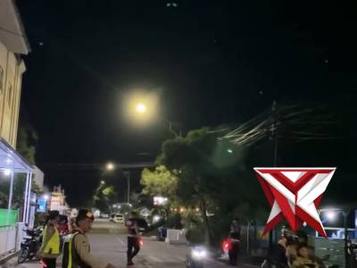 Pengamanan Sholat Taraweh Polres Sumenep