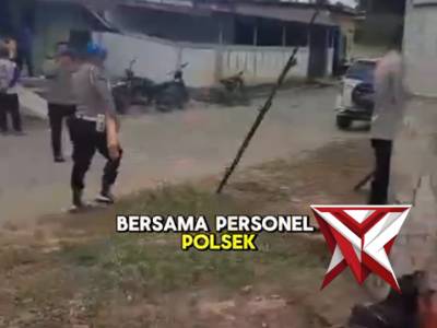 Renovasi Jembatan Desa Kota Padang Kec.Kisam Tinggi Kab.Oku selatan Bantuan Kapolres Oku selatan