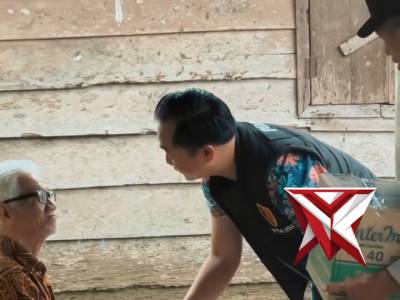 Polsek Muara Beliti melaksanakan kegiatan Jum&rsquo;at Berkah