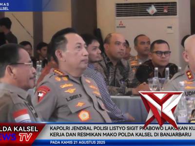 Kunjungan kerja Kapolri - PoliceTube