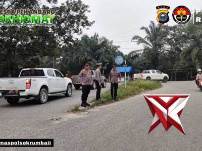 Polsek Rumbai Laksanakan Giat Antisipasi Asbuh - PoliceTube