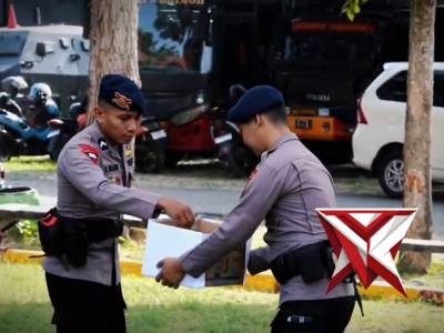 Brimob Polda Gorontalo Berbagi