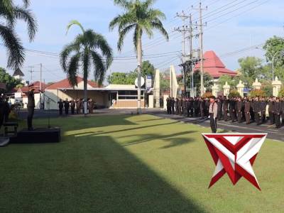 UPACARA HARI KESAKTIAN PANCASILA POLRES BANTUL