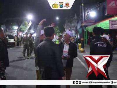 Polres Pasuruan Kota Melaksanakan Patroli Bersama Pantau Situasi Kamtibmas