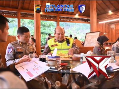 Dirlantas Polda Jateng Beserta Instansi Terkait Melaksanakan Giat Survey Jalur Jelang Nataru