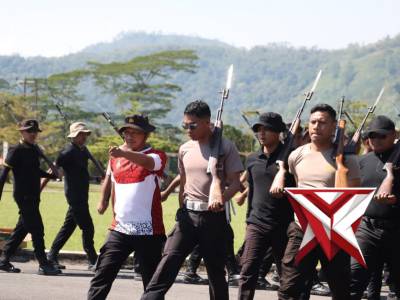 Latihan Paskibraka Kab. Ngada tahun 2025.