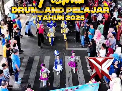 Festival Drumband Pelajar sumenep 2025 polripresisi