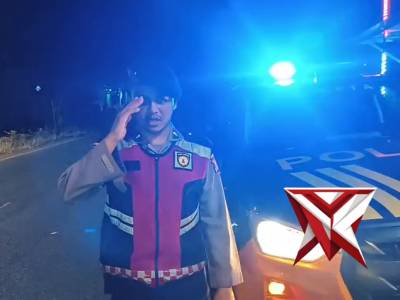 Patroli Sat Samapta Polres Bengkulu Tengah