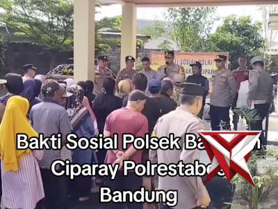 Bakti Sosial Polsek Babakan Ciparay Polrestabes Bandung