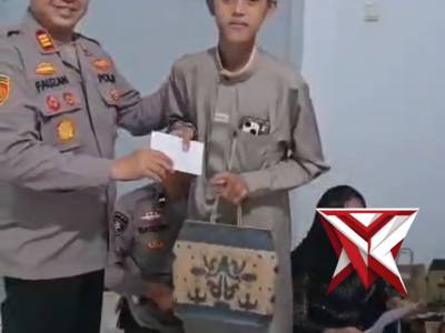 Polsek BTS Ulu Berbagi Kasih kepada Anak Yatim Piatu, Wujud Kepedulian di Bulan Ramadhan