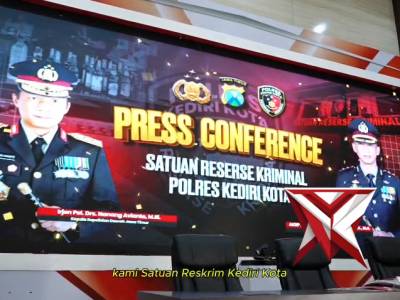 Polres Kediri Kota Rilis Ungkap Kasus Dugaan Tindak Pidana Pencabulan terhadap Anak