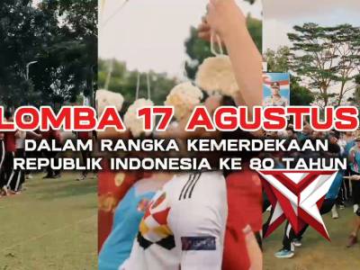 Polda Kepri mengadakan Lomba 17 Agustus dalam Rangka Kemerdekaan Republik Indonesia ke - 80