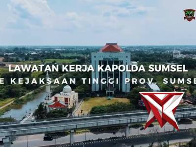 Kapolda Sumsel Laksanakan Lawatan Kerja ke Kejati Sumsel, Perkuat Sinergitas Penegakan Hukum

Palemb