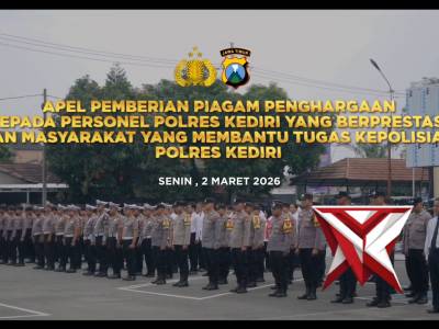 Polres Kediri Berikan Puluhan Penghargaan, Apresiasi Dedikasi Personel dan Masyarakat KEDIRI&ndash; Seban - PoliceTube