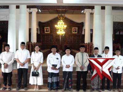 Polres Mojokerto Kota bersama Forkopimda menggelar kegiatan Buka Puasa Bersama Ulama dan Umara