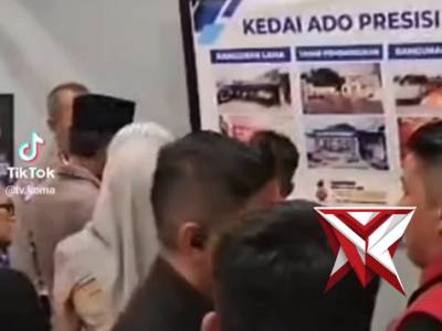 Kapolri Kunjungi kedai Kopi