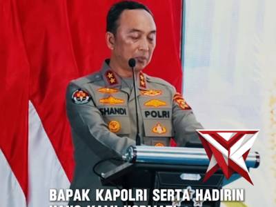 Kapolri Pimpin Tanam Raya Jagung Kuartal I 2026 di Ogan Ilir