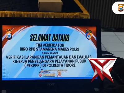 KUNJUNGAN TIM VERIFIKATOR RPB MABES POLRI