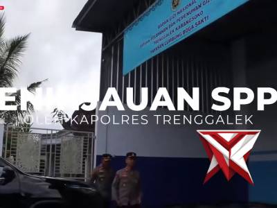 Kunjungi SPPG, Kapolres Trenggalek Tinjau Dapur dan Distribusi MBG