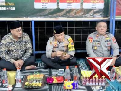 PENGECEKAN DAN PEMBERIAN SENTER DI POSKAMLING PAJERO POS 1 PAITON