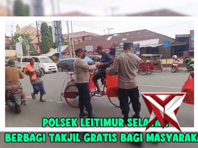 POLSEK LEITIMUR SELATAN BERBAGI