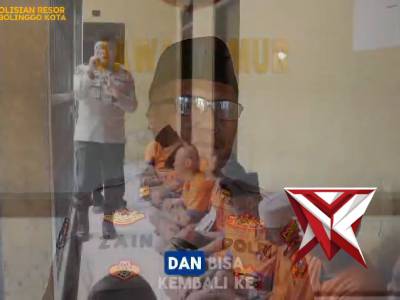 Pembinaan rohani pada tahanan di bulan Ramadhan Polres Probolinggo Kota - PoliceTube