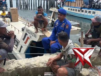 KP.XVI-1010 Gelar Sambang dan Sosialisasi Alat Keselamatan Kepada Pengemudi, ABK dan Penumpang