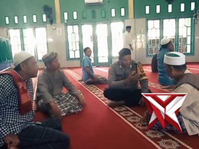 Giat Bhabinkamtibmas Polsek Talang Empat sambang Desa Binaan