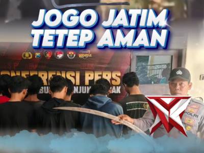 Gerak Cepat Jatanras Polres Pelabuhan Tanjung Perak mengamankan aksi tawuran antar 2 kelompok