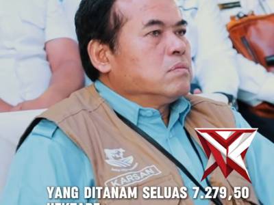 KAPOLRI PIMPIN TANAM RAYA JAGUNG KUARTAL I 2026 DI OGAN ILIR