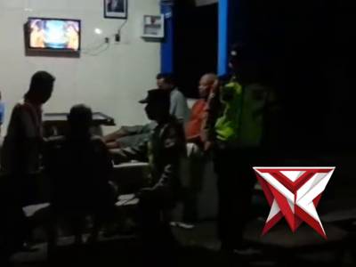 Dalam Upaya Meningkatkan Situasi Kamtibmas Yang Aman Dan Kondusif Diwilayah Polsek Sukomoro Polres M