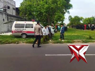 Kapolsek Ujungpangkah Hadir PAM Latgab Pagar Nusa Ujungpangkah