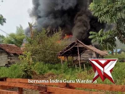 KKB Tembak Warga Sipil di Asmat dan Rumah Dibakar