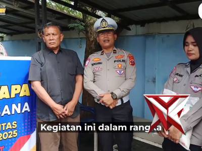 Sat Lantas Polres Labuhanbatu Polantas Menyapa Bantuan Sosial