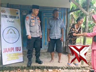 JAMPI IBU POLSEK KWADUNGAN POLRES NGAWI