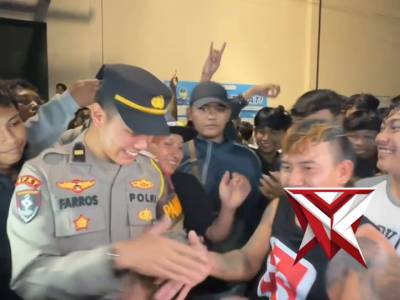 Polres Magetan melaksanakan patroli dan pam event Maospati run race - PoliceTube