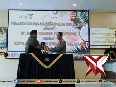 Sinergi Keamanan dan Industri Sawit. Polda Sumsel Jalin Kerjasama dgn PT. Buluh Cawang Plantation