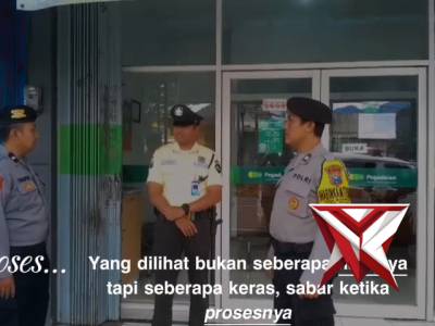 Patroli dialogis di daerah rawan menjelang lebaran