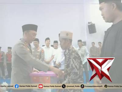 Safari Ramadhan Jadi Strategi Kapolda Sumsel Jaga Stabilitas Nasional
