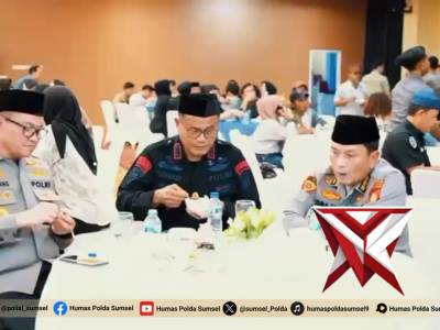 Gelar Buka Puasa Bersama Awak Media, Kapolda Sumsel Tegaskan Kemitraan Strategis