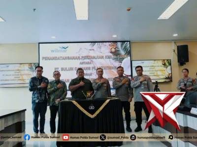 Sinergi Keamanan dan Industri Sawit. Polda Sumsel Jalin Kerjasama dgn PT. Buluh Cawang Plantation