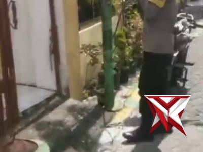 Polsek Jambangan Patroli Sambil Himbauan Waspada Curanmor