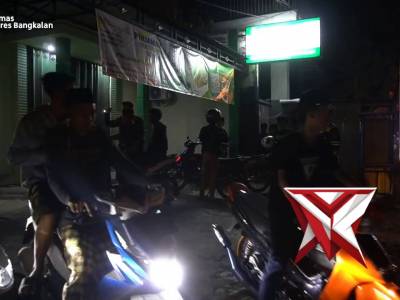 PATROLI KRYD (KEGIATAN RUTIN YANG DITINGKATKAN) DIWILAYAH HUKUM POLRES BANGKALAN