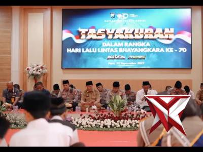 Semarak Hari Lalu Lintas Bhayangkara ke-70, Polres Kediri Tebar Kepedulian dan Apresiasi